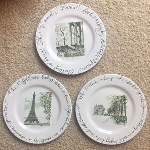World Market Paris Appetizer/Salad Plates
